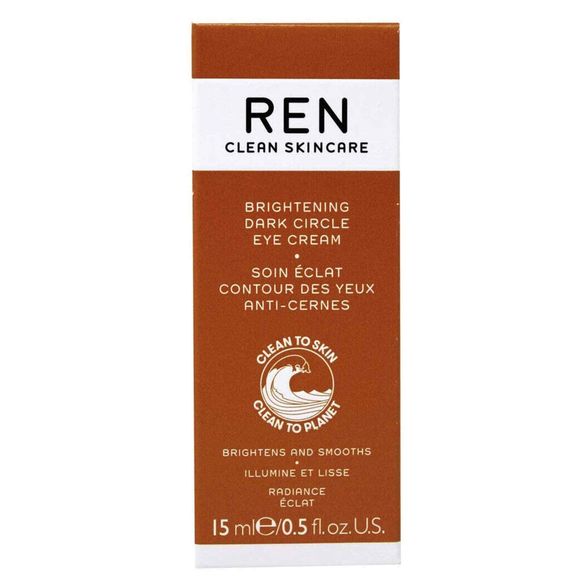 REN Clean Skincare Brightening Dark Circle Eye Cream 0.5 fl oz/15 ml - VEGAN NIB - Picture 5 of 8